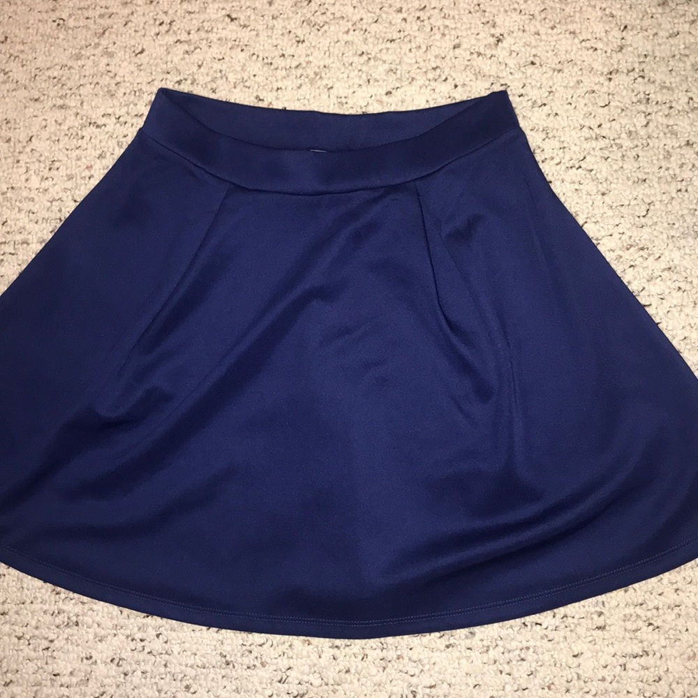 Royal Blue Skater Skirt!